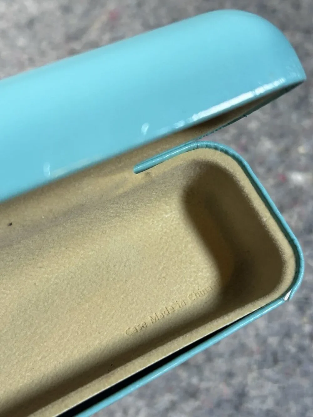 Tiffany & Co Sunglasses Eye Glasses Hard Case Clamshell Blue Case Only